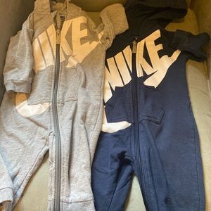 Nike Baby Hooded Jumpsuit Bundle